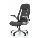 Кресло компьютерное HALMAR SATURN черный/серебристый